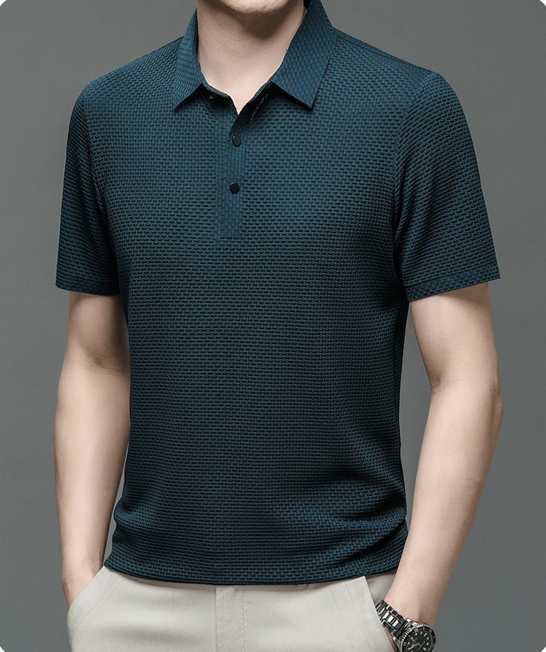 Bracciano Silk Polo Shirt