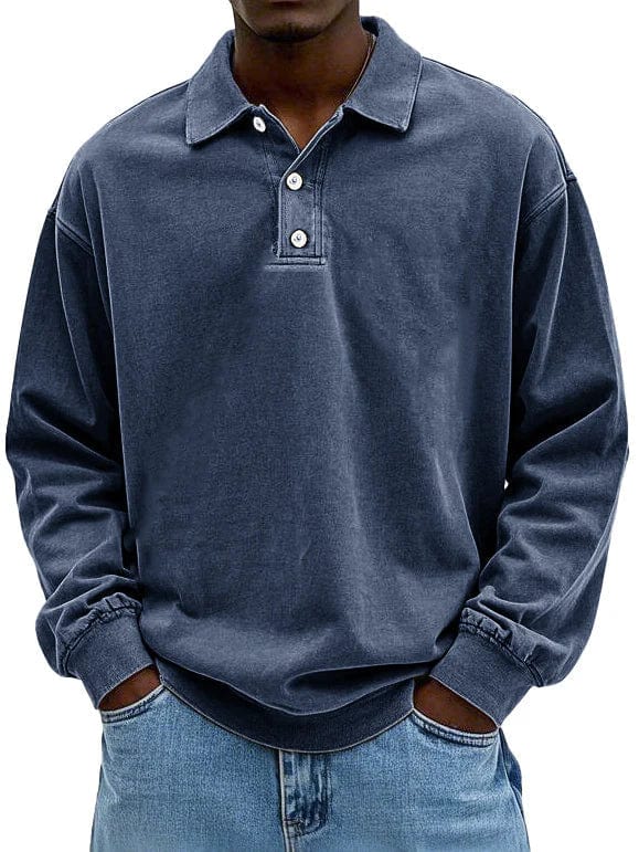 Maxime Long Sleeve Polo Shirt