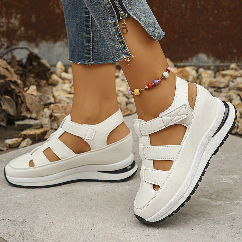 Nahal | Closed-Toe Basket Sandals