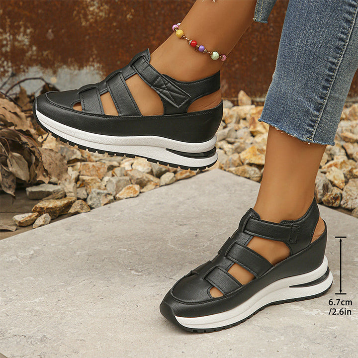 Nahal | Closed-Toe Basket Sandals