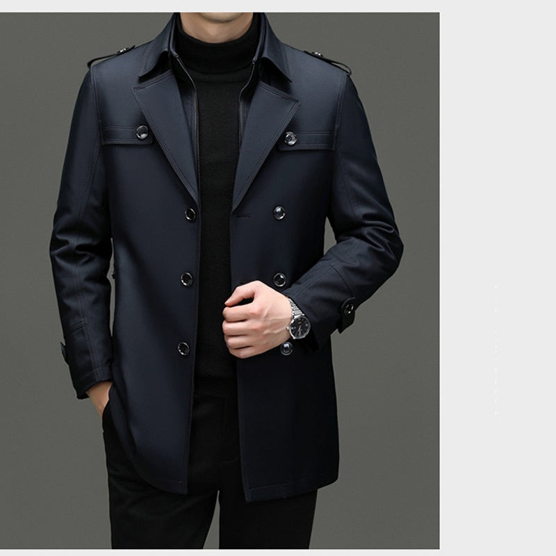 Marc | Men's Long Trench Coat
