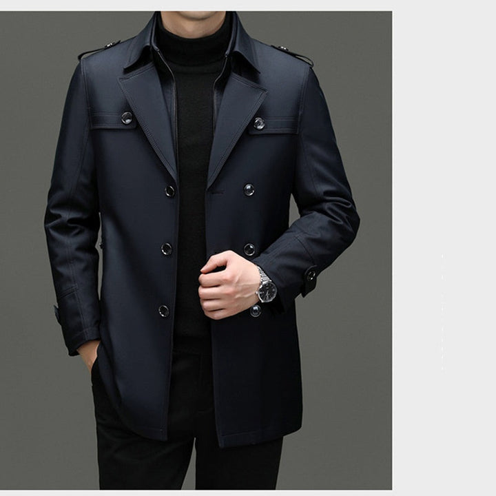 Marc | Men's Long Trench Coat